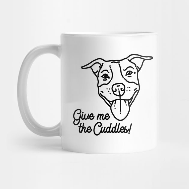 Give me the cuddles – funny pit bull by SUGAH